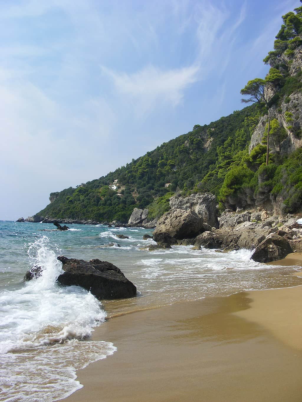 beautiful beaches of Corfu